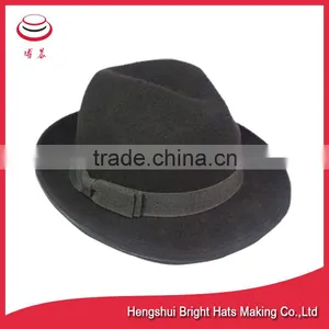 2015 Fashionable Wool Felt Fedora Hats thumbnail-3