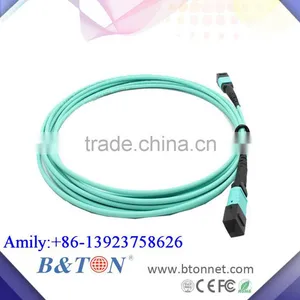 12 Cores OM3 MPO-MPO Fiber Optic Patch Cord thumbnail-1