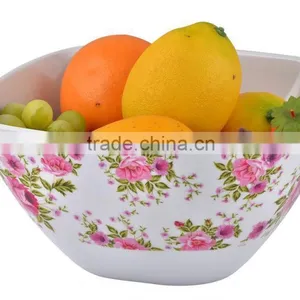 Pink Melamine Salad Bowl thumbnail-4