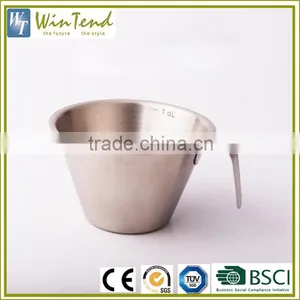 Measuring Jug Stir and Pourer Food Garde Frothing Pitcher Digital Measuring Cup for Coffee thumbnail-4