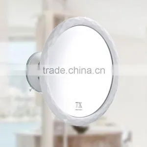 Swivel Bathroom 10x Magnification Mirror Wall Mounted Suction Cup Shower Mirror thumbnail-2