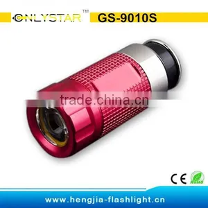 GS-9010S Aluminum Rechargeable Strong Light Mini Car 0.5W Led Flashlight Torch From Assruance thumbnail-1
