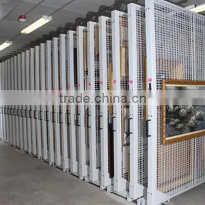 Compact Mobile File Cabinet,Manual Mass Shelf/Mobile Filing Cabinet /Compact Shelving System thumbnail-3