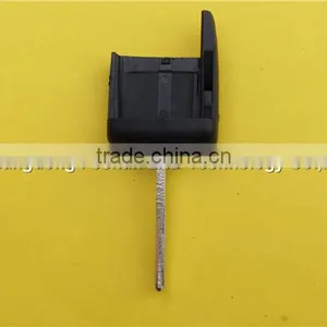 Replacement Transponder Key Fob HU43 Blade Chevrolet no Logo thumbnail-2