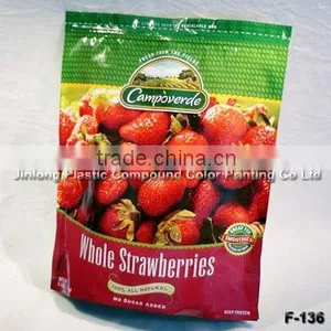 Custom Printed Zipper Plastic Bag, Snack Bag, Stand up Pouch thumbnail-2
