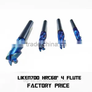 Dongguan Solid Carbide 4 Flutes Spiral End Mill Milling Cutter, Square Milling Tools thumbnail-1