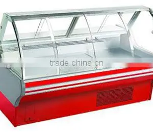 Curve Glass Front Open Deli Display thumbnail-1