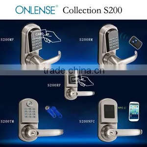 3 Unlocking Ways Intelligent Wireless NFC Smart Lock Manufacturer Since 2001 thumbnail-2