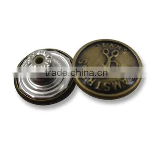 Custom Metal Shank Denim Buttons thumbnail-3