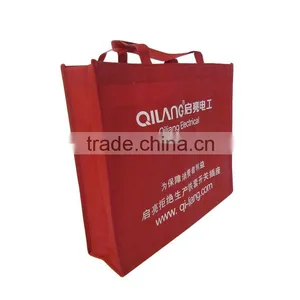 High Quality Clear Wholesale Custom Durable Promotional Shopping Bag ,non Woven Promotional Bag thumbnail-6