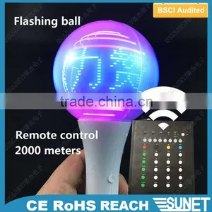 2016 Hot Selling Blinking Changes Flashing Rotating Ball Stick thumbnail-4