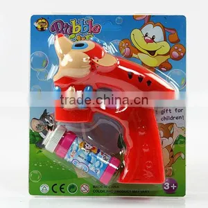 BO Cartoon Shape Gun Soap Bubble Toys With 4 Light thumbnail-1