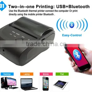 Portable Bluetooth 58mm USB Mini Thermal Printer IMP006 thumbnail-6