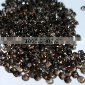 Loose Smoky Topaz Gemstones Rounds thumbnail-1
