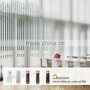 Bintronic Taiwan Decoration Home Persianas Motor Motorized Vertical Blinds With Vertical Blinds Spacer thumbnail-3