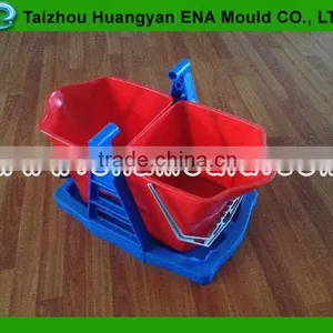 Plastic Injection Mop Bucket Mould thumbnail-2