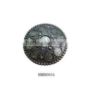 2013 Antique Brass Belt Buckle thumbnail-1