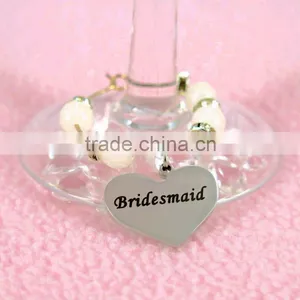 Party Design New Fashion Custom Your Own Letter Wine Glass Charms thumbnail-5