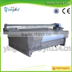 Large Format Digital Flatbed UV Printer For Aluminium Sheet / PVC / Plastic / Pad thumbnail-1