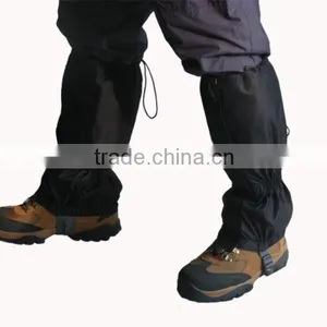 Black Waterproof Walking Hiking Gaiter Cover Climbing Hunting Snow Legging Gaiters Outdoor Equipment thumbnail-3