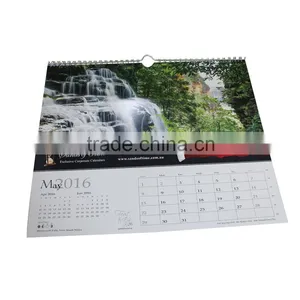 Hot New Pantone Color Large Wall Calendar Printing thumbnail-2