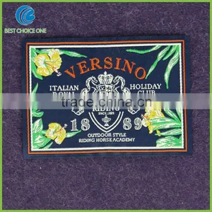 Famous Brand Good Quality Woven Patch,Cheap Woven Garment Patch thumbnail-5