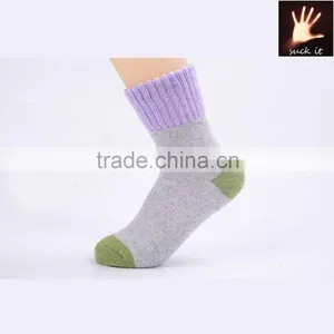 Winter Women Thick 100% Woollen Socks for Young Girl thumbnail-3