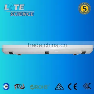 IP65 Microwave Sensor 50W 5ft 1.5m 1500cm Tri-proof Light Fixtrure With 5 Years Warranty thumbnail-5
