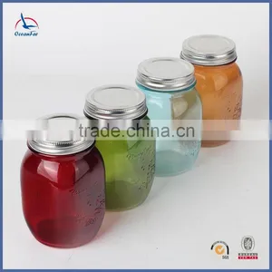 Wholesale Custom Made Embossed Mason Jar Bulk Mason Jar thumbnail-2