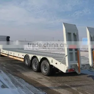Trailer Manufacturer Three Axles Low Bed Cargo Semi Trailer For Sale thumbnail-5