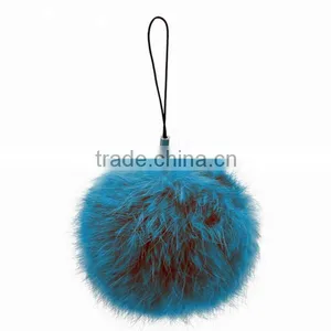 Fluffy Ball Keychain thumbnail-4
