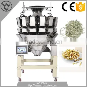 500-2000g Tea 10 Heads Multihead Weigher Scented Tea Weighing Scale thumbnail-2