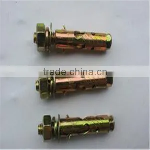 Antiskid Shark Fin Type Anchor Yellow Zinc Plated thumbnail-1