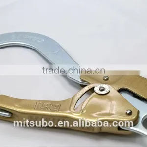 Silver&Gold Fall Arrestor Metal Safety Harness Forged Taiwan Rope Hook thumbnail-3