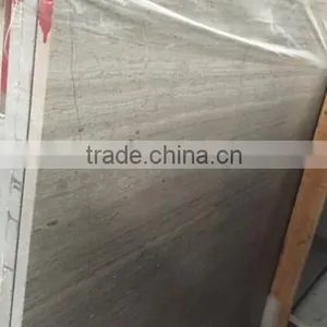 Grey Wooded Marble Slab Supplier 12"*24"*3/8" thumbnail-2