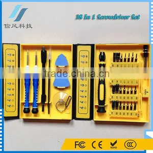 38 In 1 Screwdriver Set Precision Repair Tools Kit for Mobile Phone PC Tablet thumbnail-1