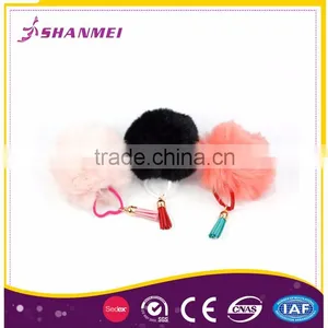 Onsite Checked Supplier Artistic Custom Logo Plush Toy Keychain thumbnail-2