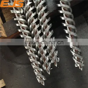 High Quality Screw Barrel for PVC Extrusion Machine Bimetallic Parallel Twin Screw thumbnail-1