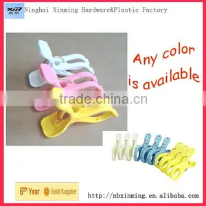 Plain Plastic Hanging Quilt Clip Clothes Laundry Clip Peg thumbnail-2