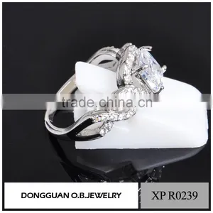 Multicolor Gold New Model Wedding Ring /handmade White Gold Ring Designs Jewelry thumbnail-3