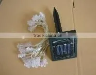 Solar LED Snowflake Light String thumbnail-1