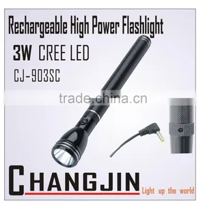 Outdoor Aluminum Led Torchlight and Emergency Large Portable Led Torch High Quality Led Flashlight thumbnail-1