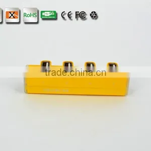 Hi-speed 4 Port MINI Colorful USB 2.0 HUB 480MbPS For PC Laptop Computer thumbnail-4