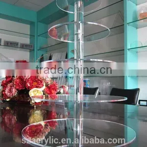 5 Tier Acrylic Round Cake Stand thumbnail-1