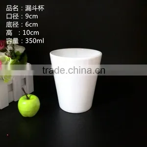 China Wholesale Bulk Porcelain White Custom Ceramic Coffee Cups Without Handle thumbnail-1