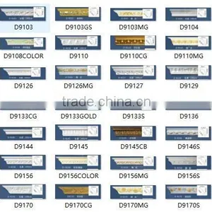 Wholesale PU Foam Polyurethane Ceiling Molding Decorative Crown Mouldings on the Walls thumbnail-2