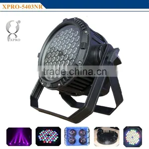 Waterproof IP68 Led Facelight RGBW 4-in-1 Warm White 54pcs 3w Par Light thumbnail-1