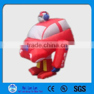 Custom Promotion Inflatable Moving Cartoon Inflatable Car Robot thumbnail-1