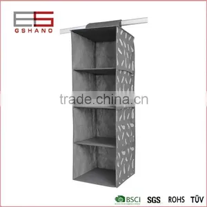 Six-Shelves Lightweight Hanging Shoe Organizer, Bedroom Foldable Hanging Shoe Clothes Storage Closet thumbnail-4