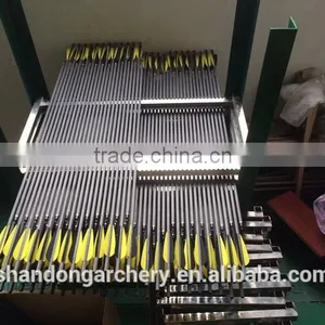 30 Inch Pure Carbon Arrows With Plactic Feather Vane for Sale thumbnail-2